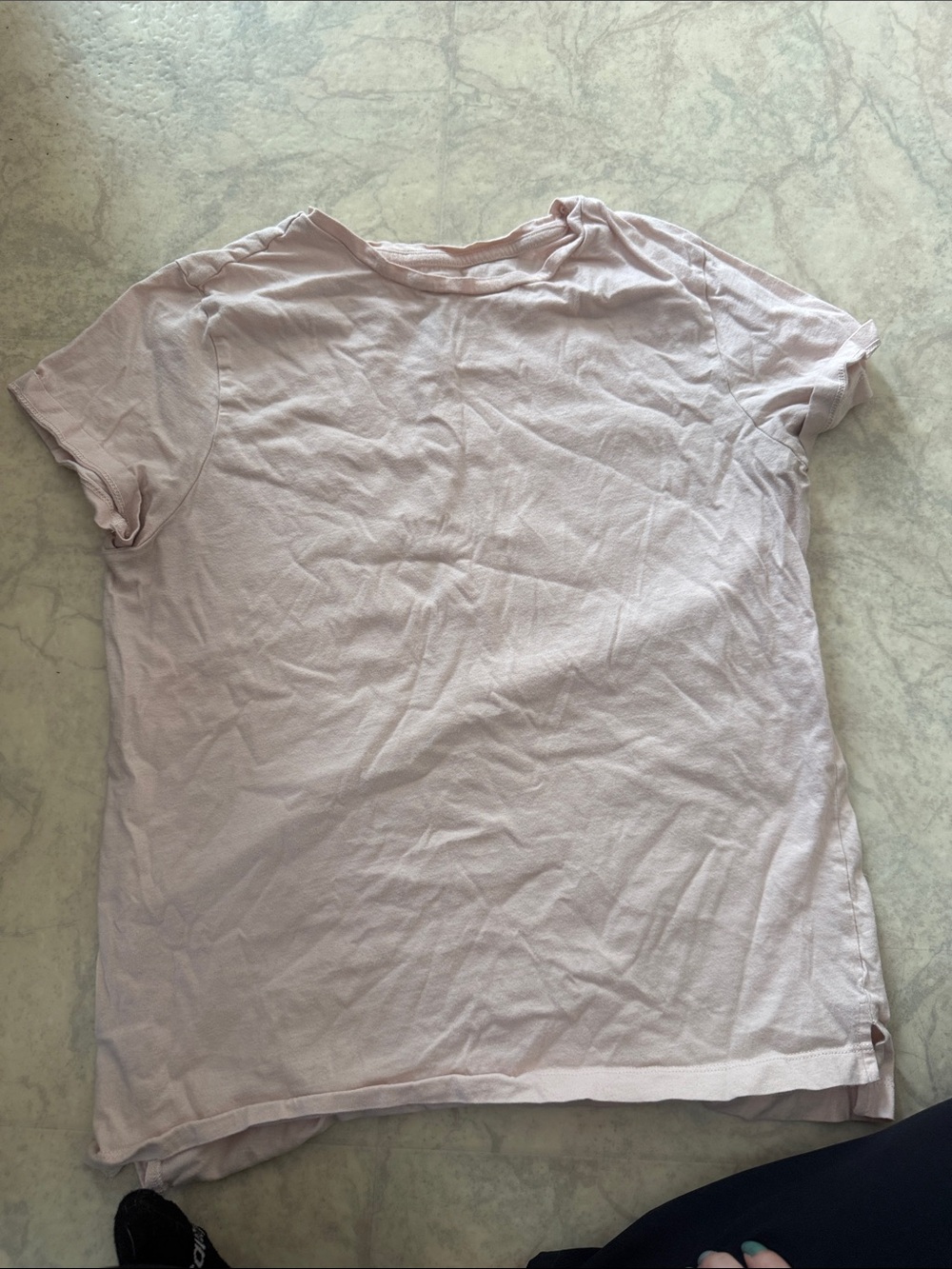 Bench Women's Light Pink Short Sleeve Tee
